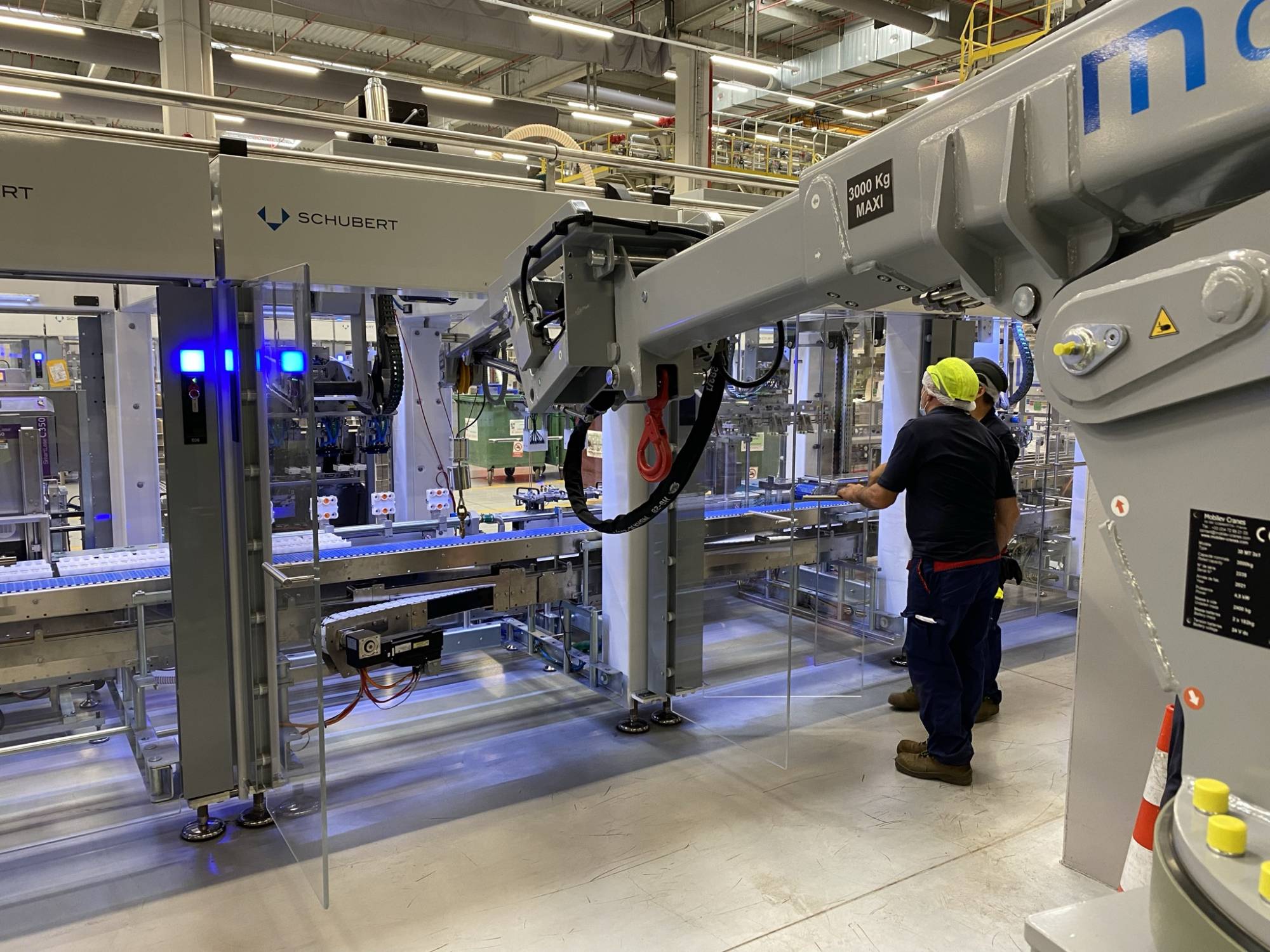 grue radiocommandée compacte