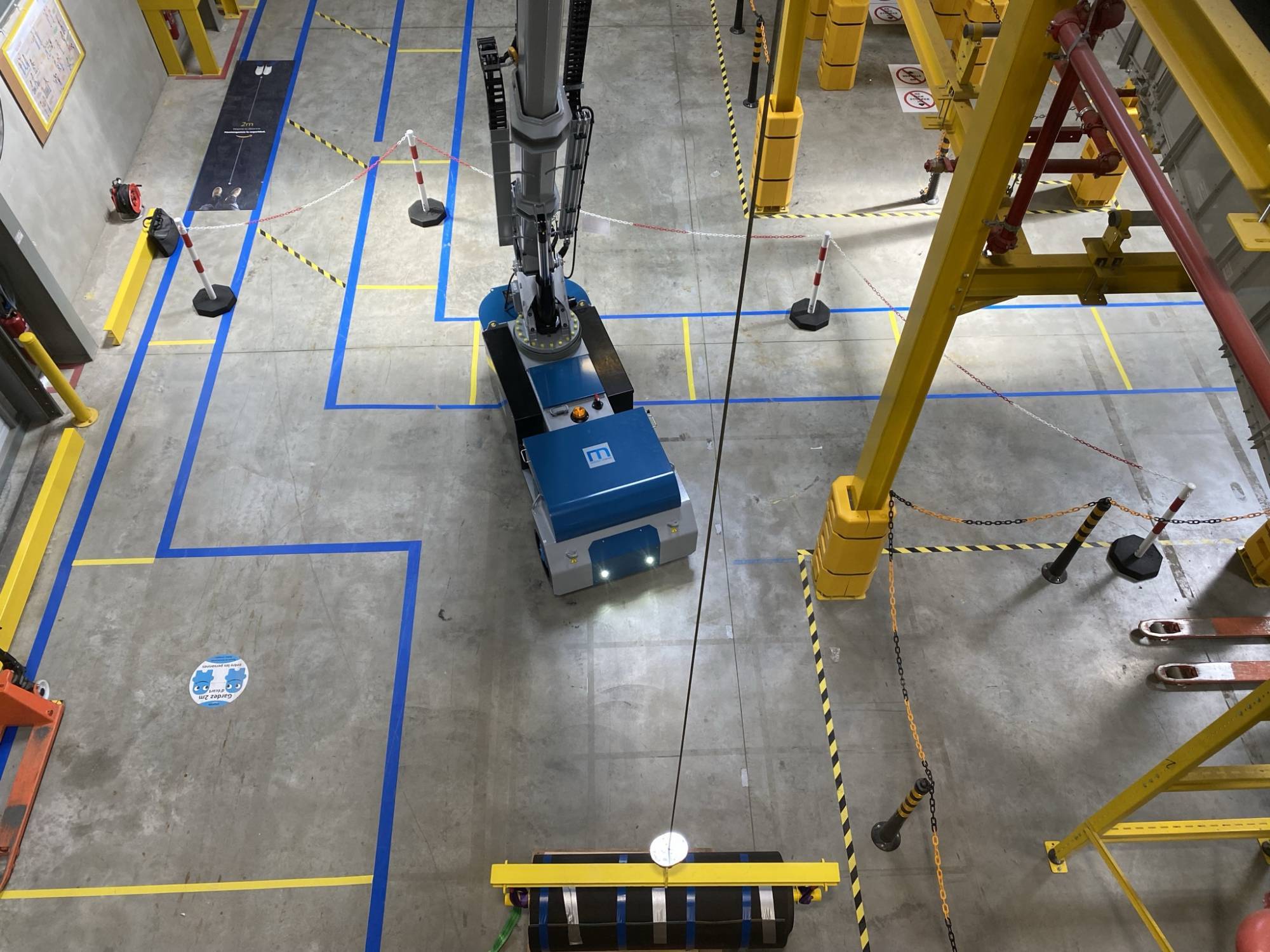 grue électrique pour levage de grande hauteur