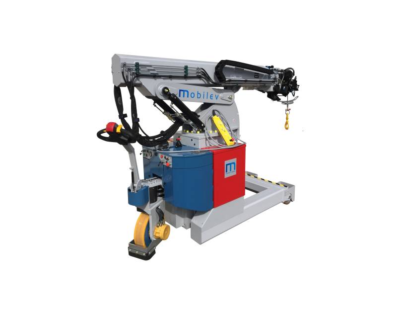 grue d'atelier électrique pour le changement des moules d'une presse